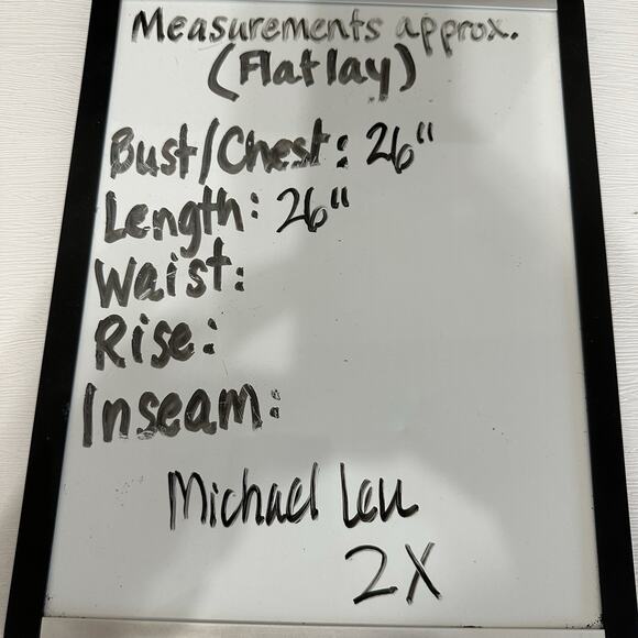 Michael Leu Top Women 2X Watercolor Colorful Cityscape Statement Artsy Vacation - Picture 13 of 13